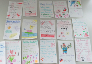 Teksty życzeń napisane przez dzieci do wklejenia do kartek
