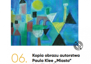Kopia obrazu autorstwa Paula Klee "Miasto" - Adam Milewski
