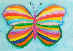 motyl - praca wysłana na konkurs "piękno motyla"